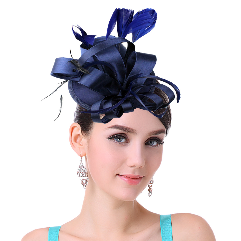 Women'S Fashion Kentucky Derby - قبعة فاشيتر مع مشبك للنساء ،