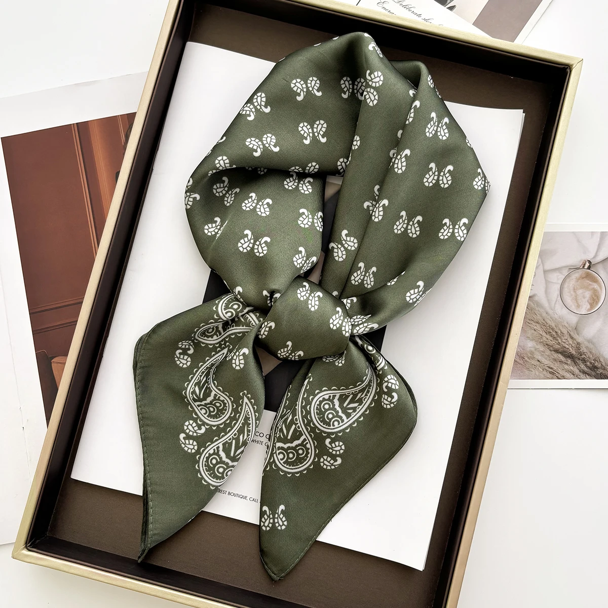 70 سنتيمتر المرأة لينة الساتان - مراجعة Women Fashion Necktie وسعره