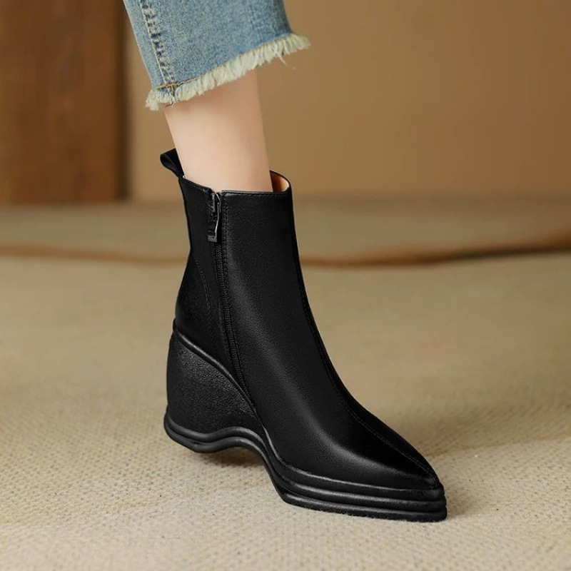 أحذية الكاحل النسائية الجديدة  - مراجعة Women'S Fashion Korea وسعره