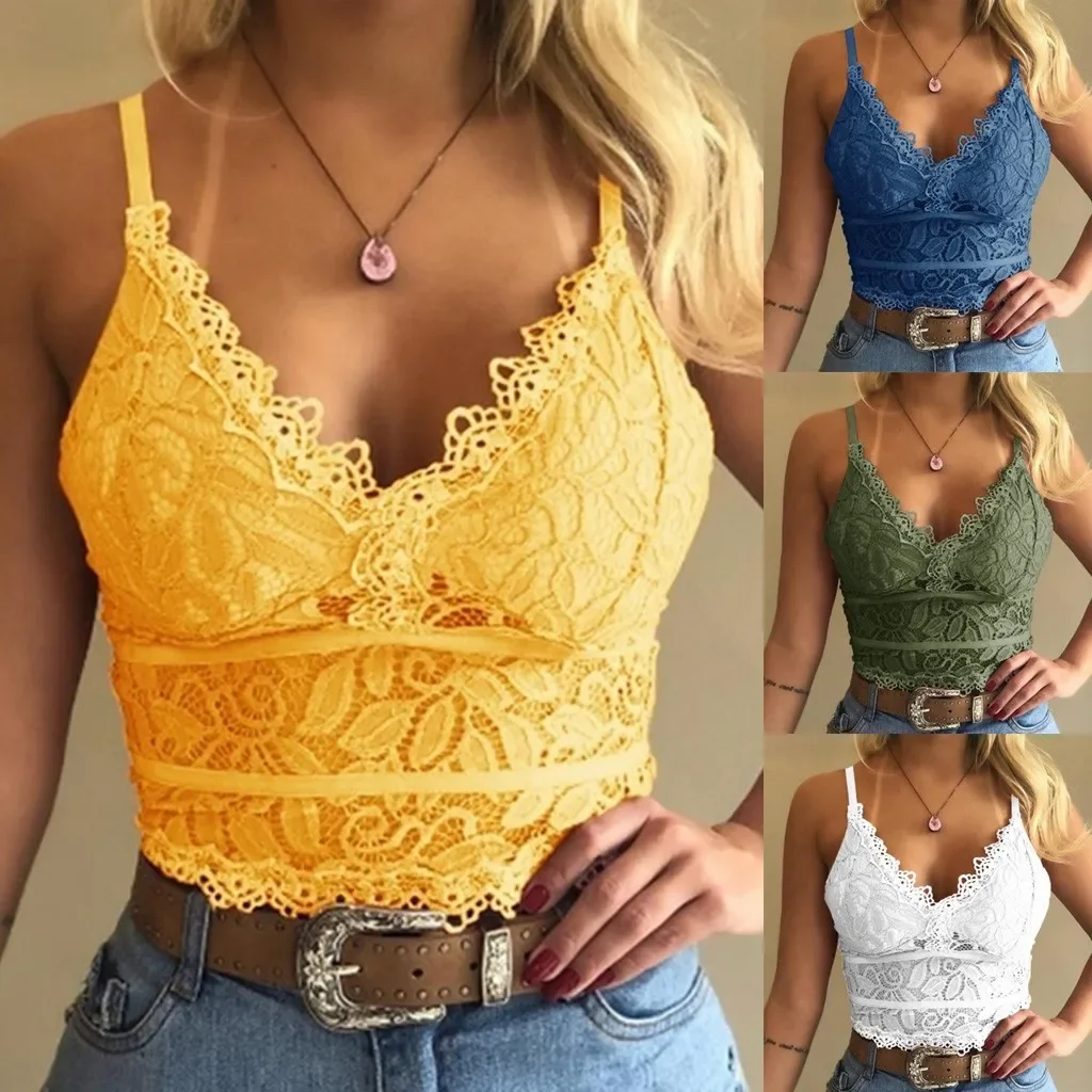 حمالة صدر من الدانتيل الزهري ل - مراجعة Lace Trim Cami وسعره