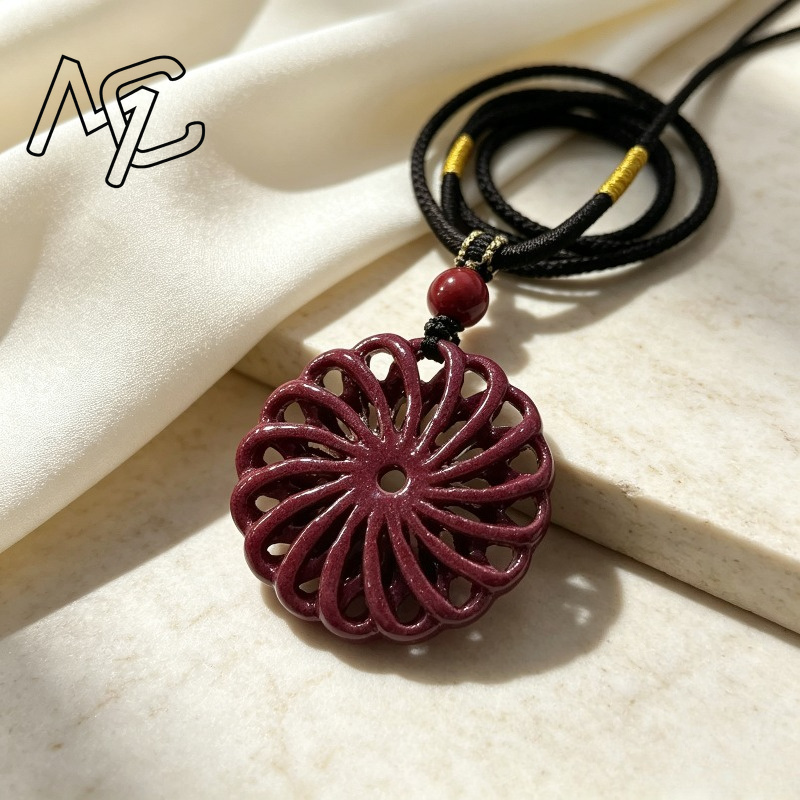 قلادة بتصميم طاحونة هوائية من  - مراجعة Women'S Fashion Jewellery وسعره