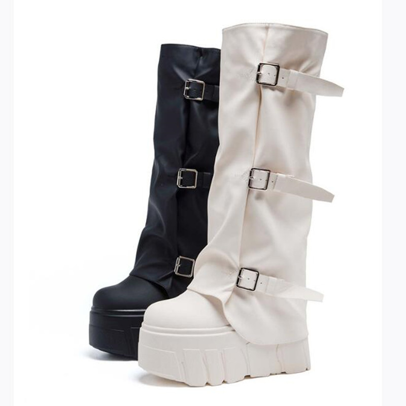 جديد 2026 موضة ماركة الخريف ال - مراجعة Women'S Fashion Knee High Boots وسعره